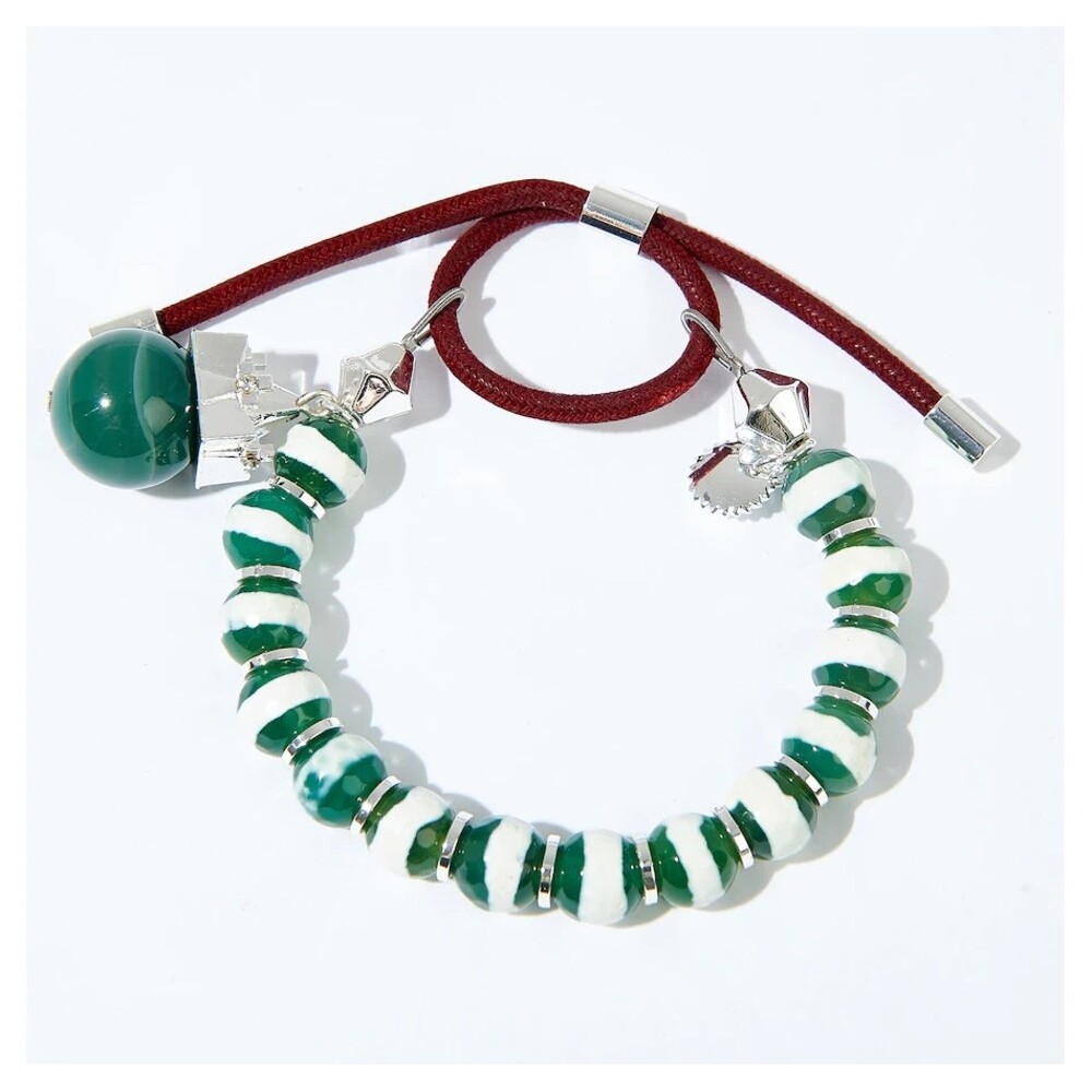 India Hicks The Accomplice Bracelet Womens Green Jewelry Retired